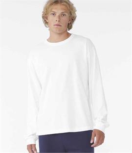 Canvas Unisex Heavyweight Long Sleeve Boxy T-Shirt